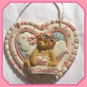 🌸EUC🌸Cherished Teddies Retired Plaque 1994🌸